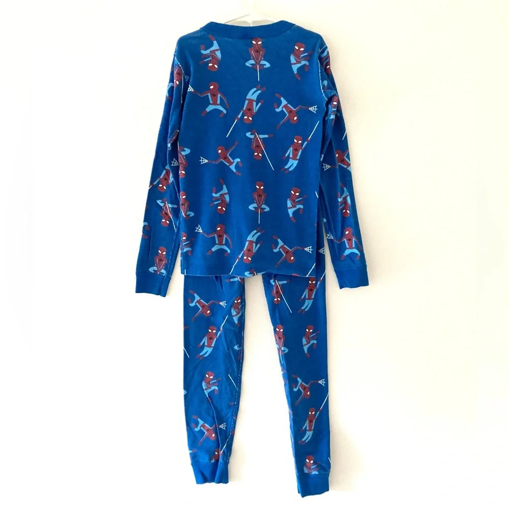 Hanna Andersson Spider-Man Long Sleeve Pajama Set Size 10